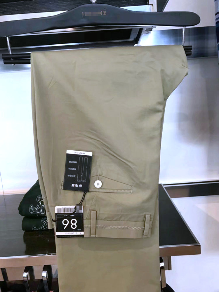 2折特价正品一等品九牧王男士男装夏季JB1721321休闲裤JB1721325