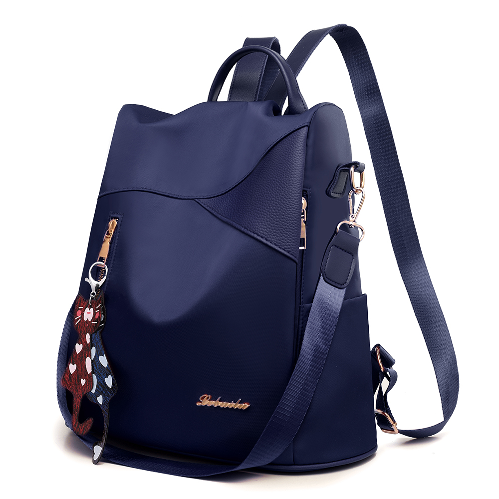 三用大学生双肩背包女潮牌韩版时尚潮流大容量休闲双肩包女士旅行