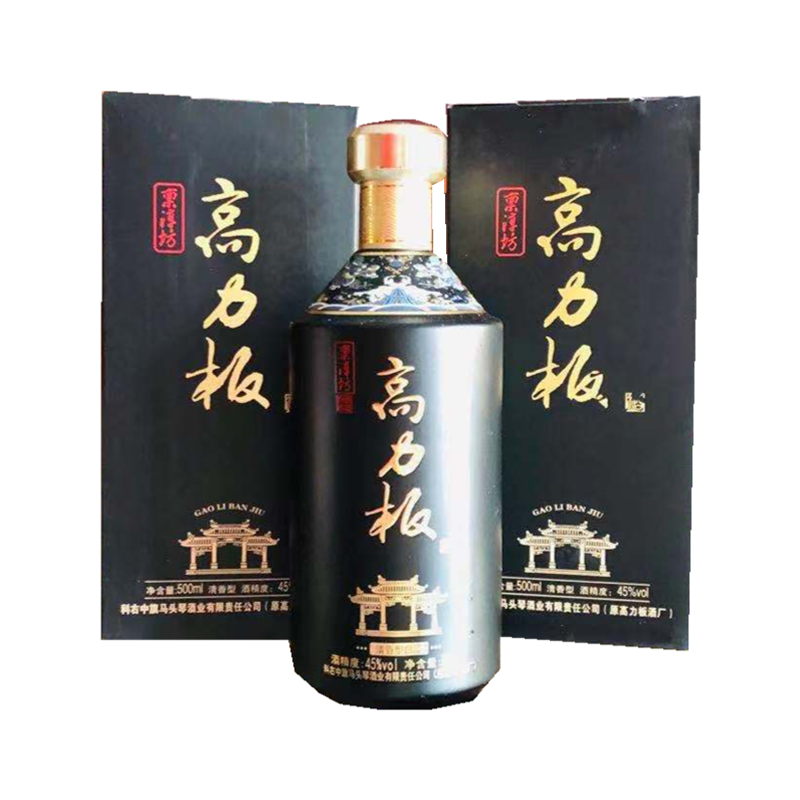 包邮内蒙特产科中旗高力板清香型500ml瓶装纯粮国产白酒