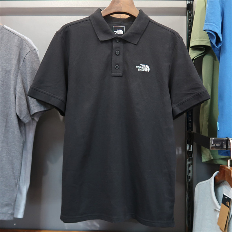22春夏新款北面正品男户外休闲舒适透气短袖POLO衫5B1O|NF0A5B1O