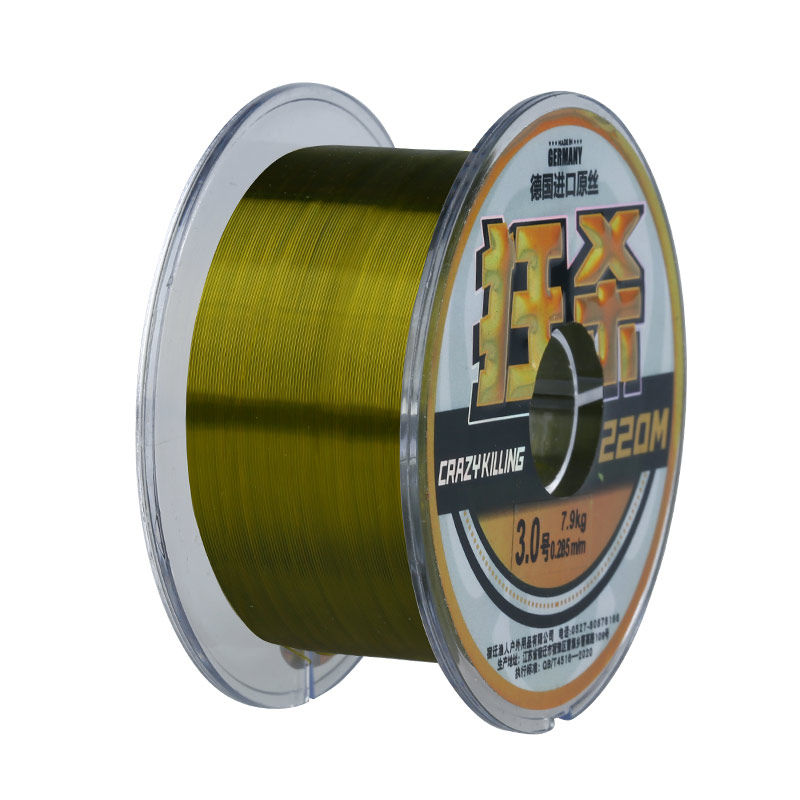 德国进口超柔柔软钓鱼主线正品超强拉力路亚鱼线