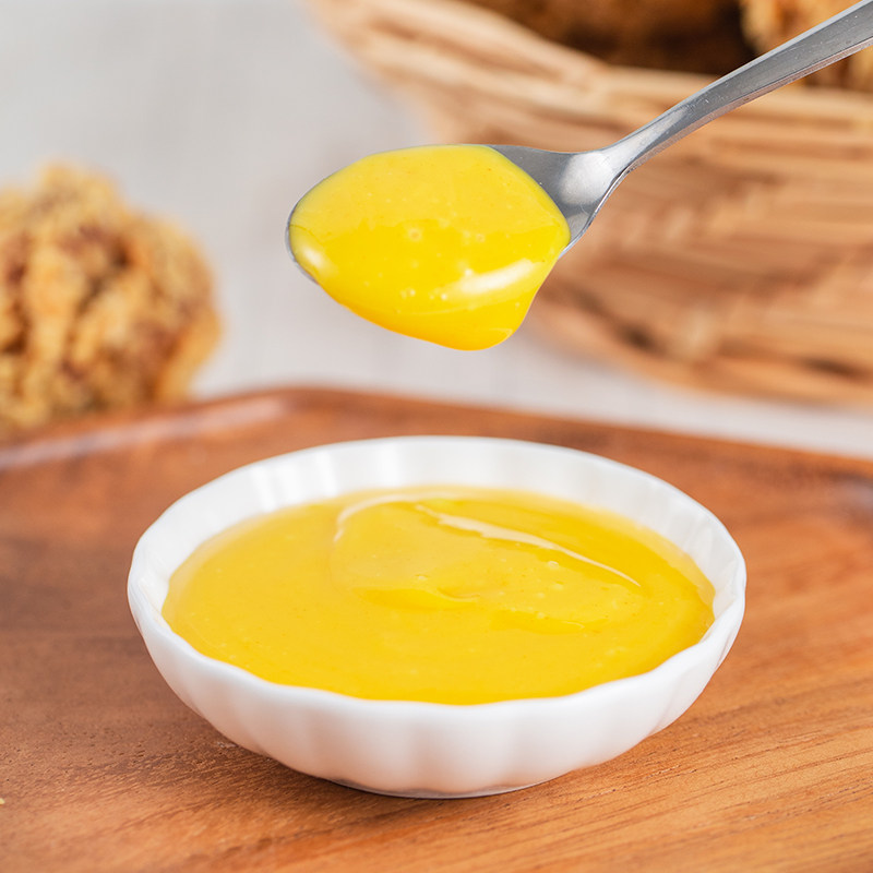 云山半蜂蜜芥末酱黄芥末炸鸡汉堡热狗蘸酱寿司三明治沙拉酱320g