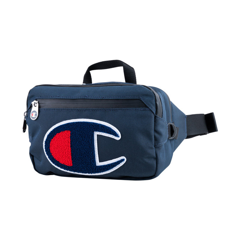 champion冠军标志logo休闲腰包挎包男女ch804697iw新款男士包袋