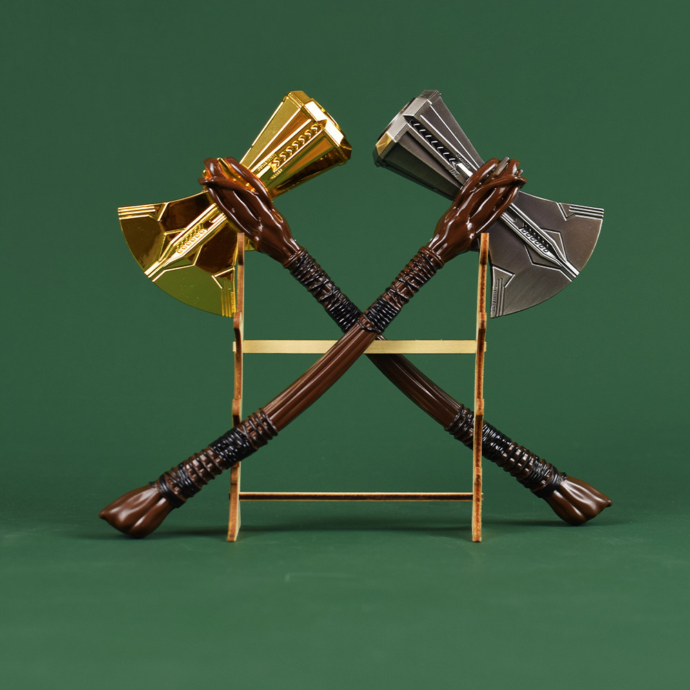 小号风暴破坏者雷神锤子thor武器模型摆件金属游戏