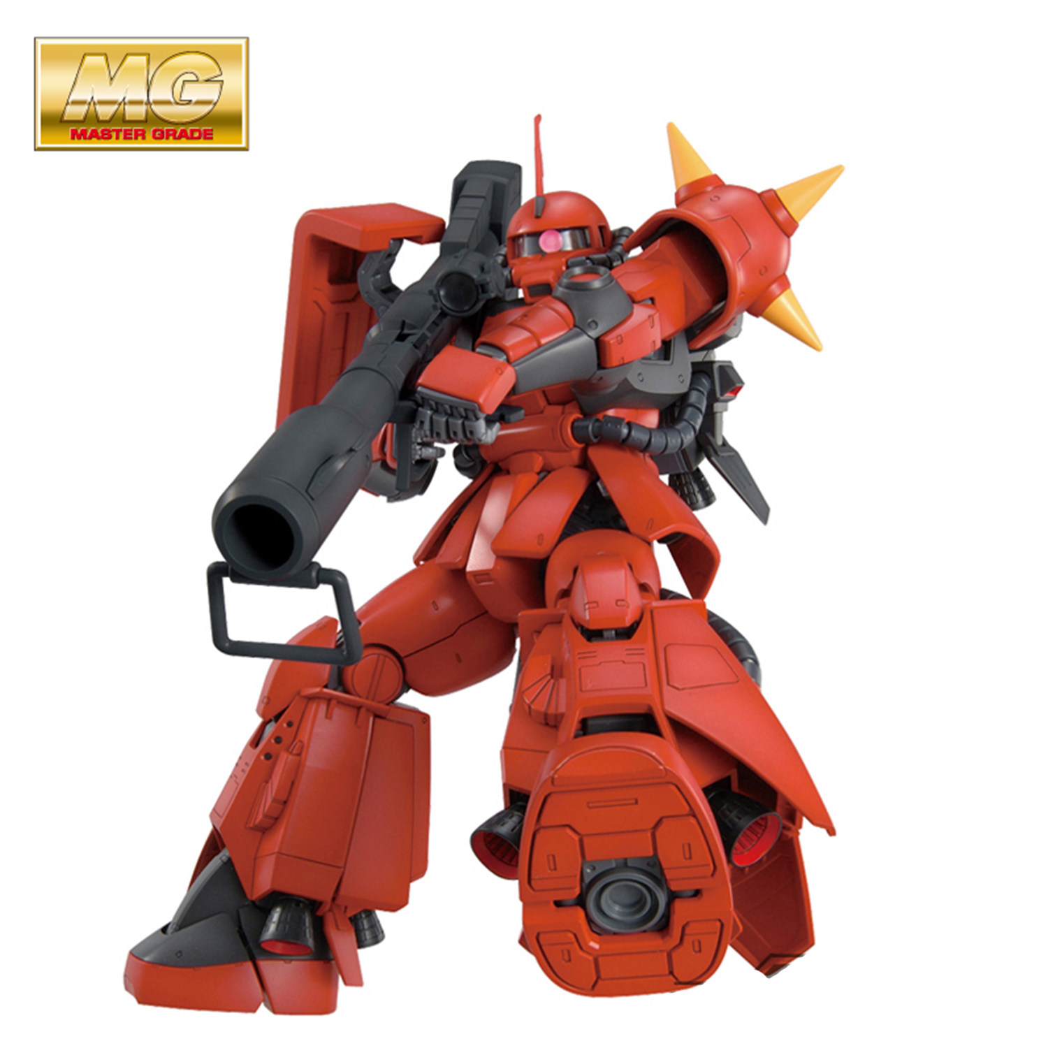 万代高达模型 mg 1/100 ms-06r-2.0真红闪电 强尼专用扎古5056535