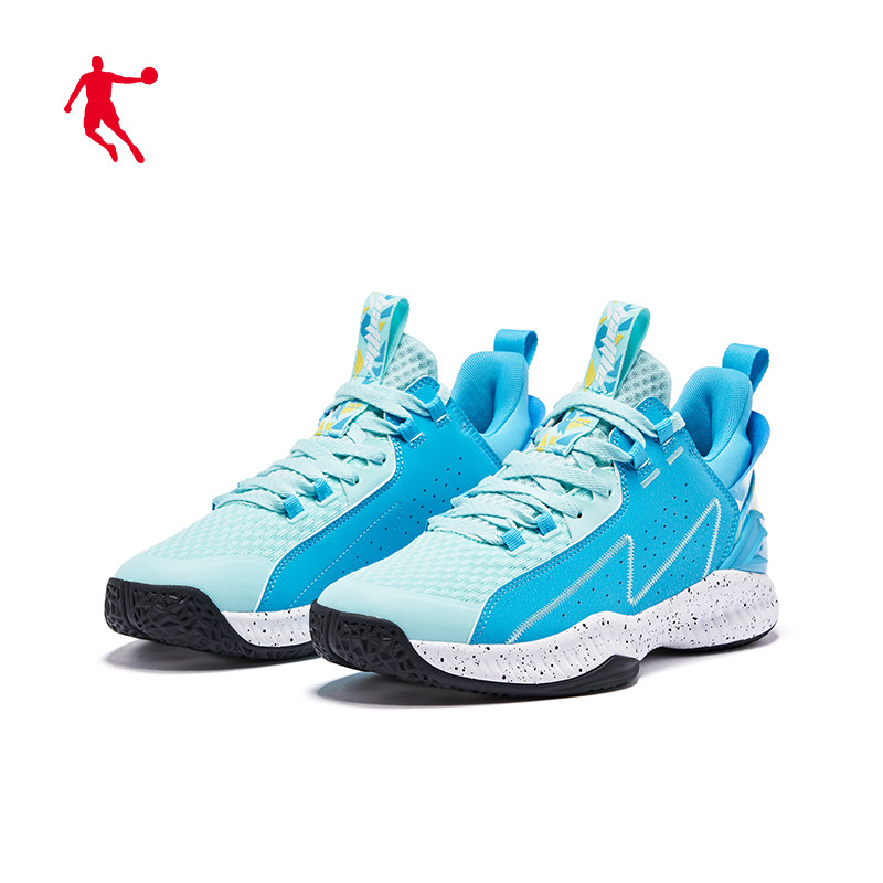 球鞋乔丹篮球低帮男2021春季新款后卫实战防滑篮球鞋