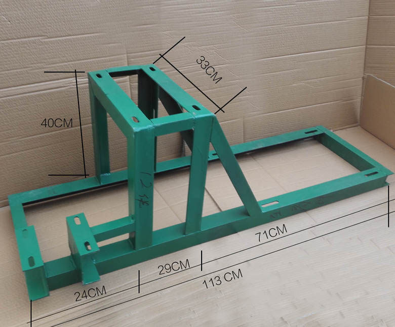 3号膨化机机架架子多功能膨化机器面粉机柴油机电机商用爆米花机