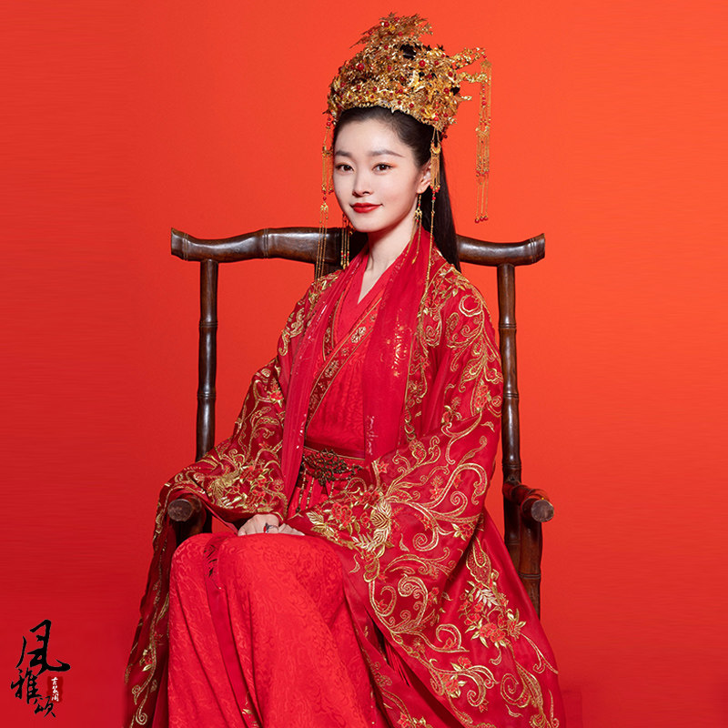 赘婿苏檀儿同款婚服古装汉朝汉服嫁衣中式婚礼民族服装