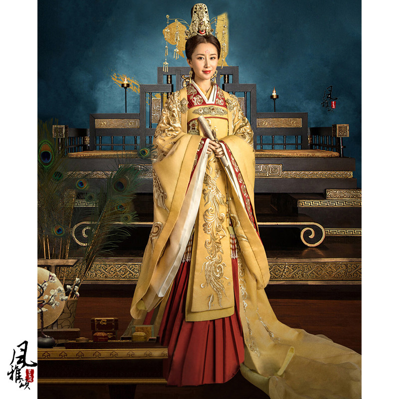 皇后影视唐朝皇帝中式婚礼喜服婚服情侣古装民族服装