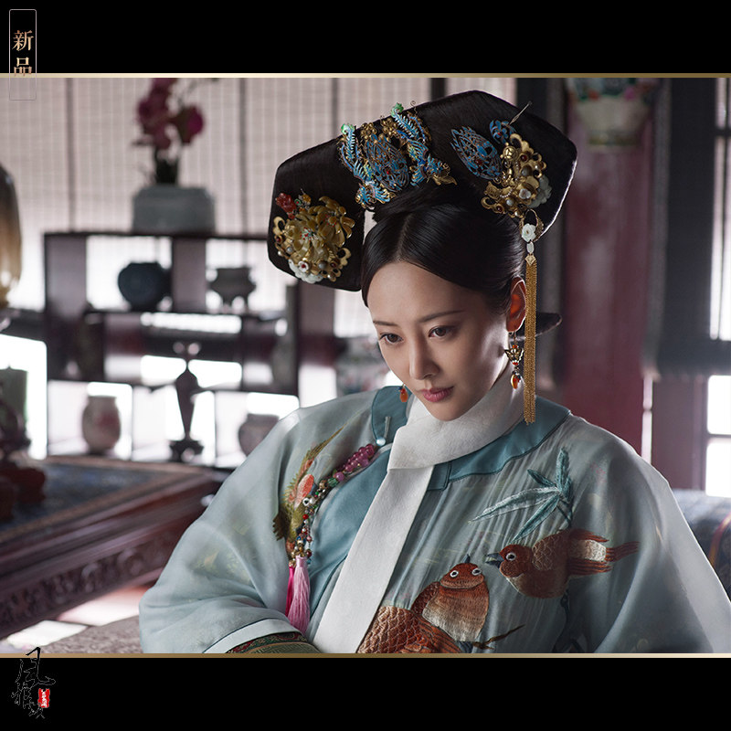 如懿传李纯魏嬿婉同款影视古装清朝常服格格民族服装