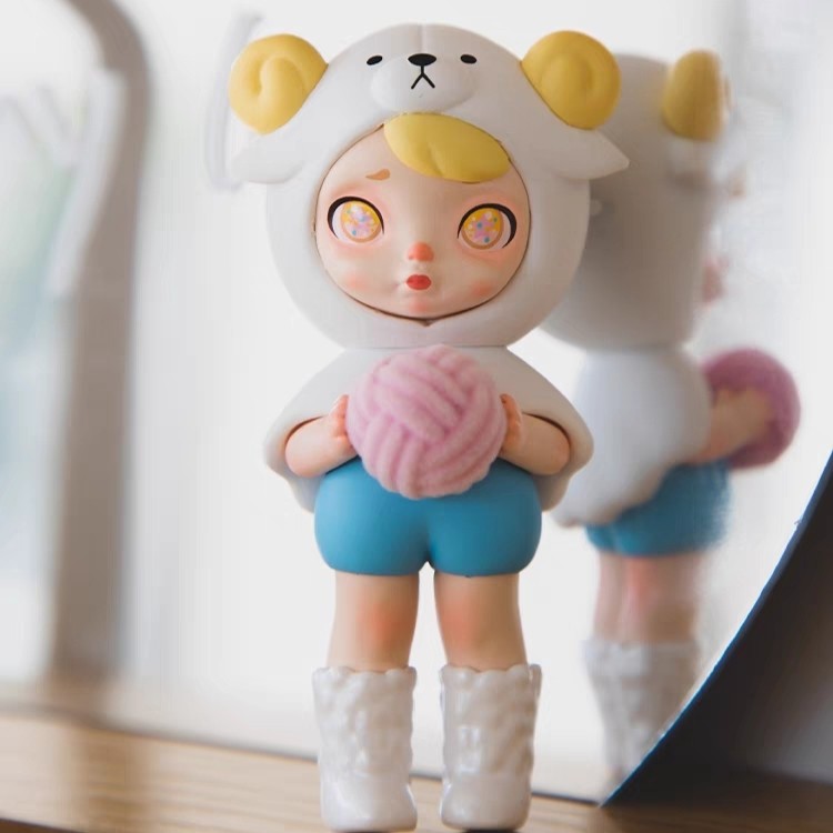 laura睡衣时装盲盒正版劳拉小熊独角兽小兔奶牛潮玩盲盒