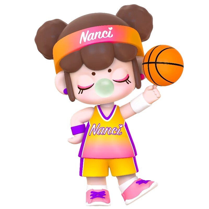 nanci囡茜运动会盲盒若来正版跆拳道网球艺术体操篮球可爱全套