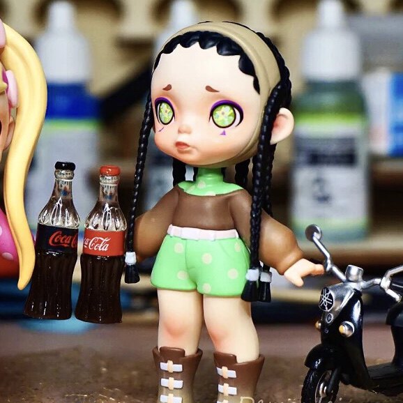 水果laura潮流盲盒正版热带葡萄草莓车厘子荔枝潮玩盲盒