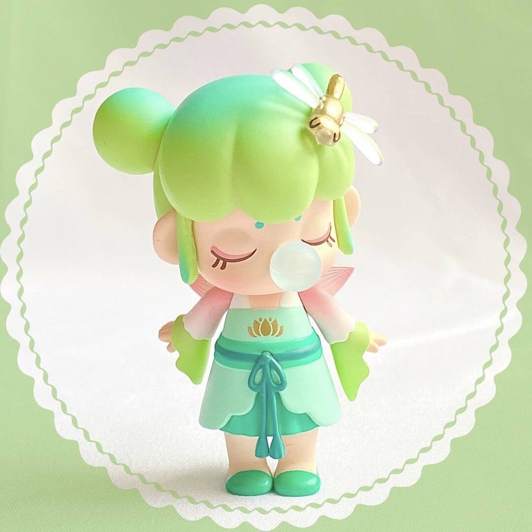 nanci囡茜2代林深不知处盲盒正版小鹿蝴蝶茉莉潮玩盲盒