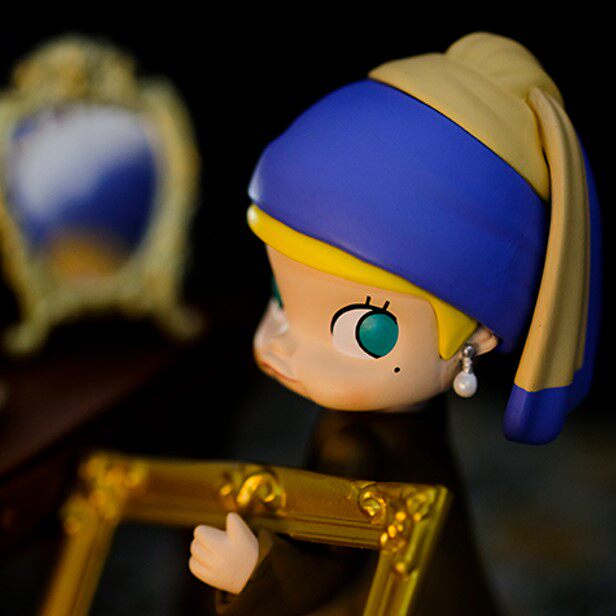 molly一天盲盒正版泡泡玛特茉莉泡泡艺术时间好梦潮玩盲盒