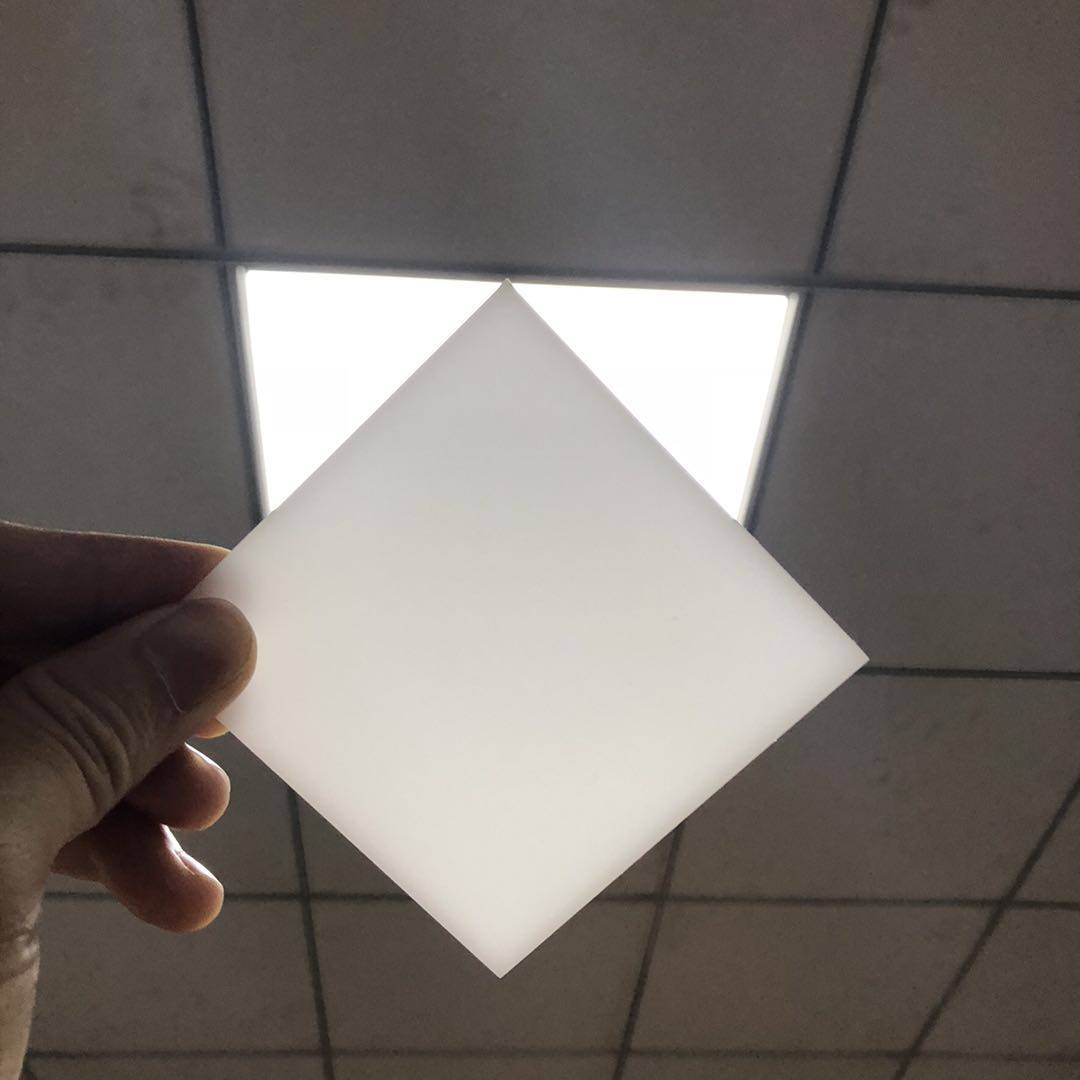 ps扩散板乳白色亚克力板磨砂有机玻璃导光灯箱均光板透光板灯光片