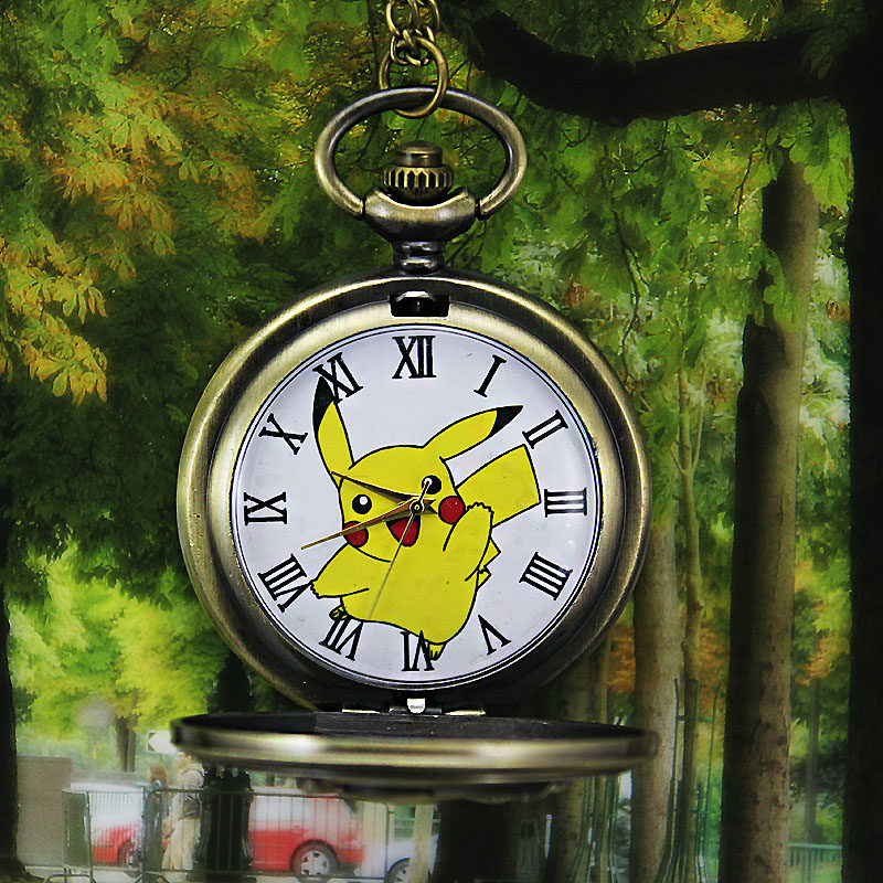 怀表男学生考试试用复古翻盖机械儿童老人人大怀表