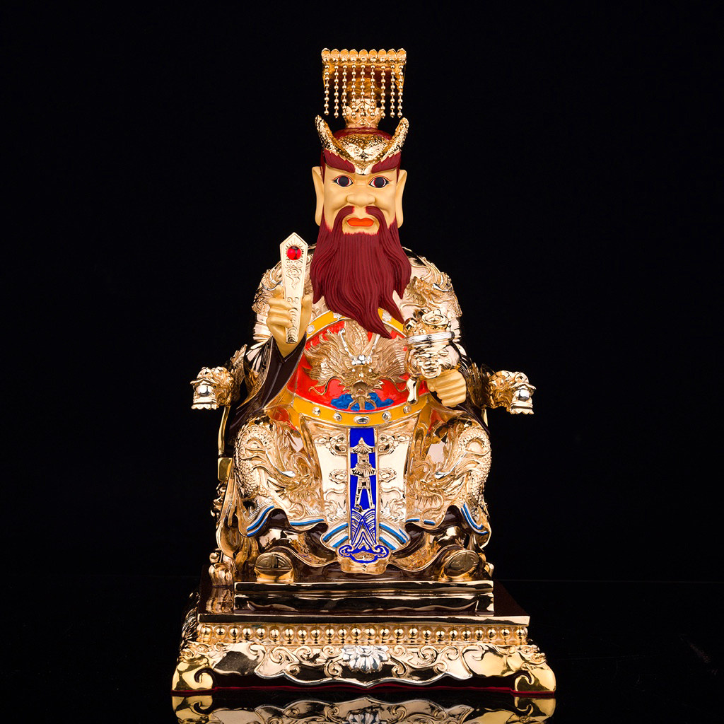 海龙王台湾盛凡金龙金龙王王爷神像东海供奉四海摆件