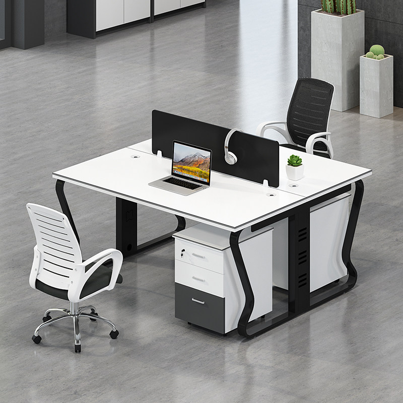 办公桌成都办公家具桌椅组合电脑桌卡座4人员工工位组合