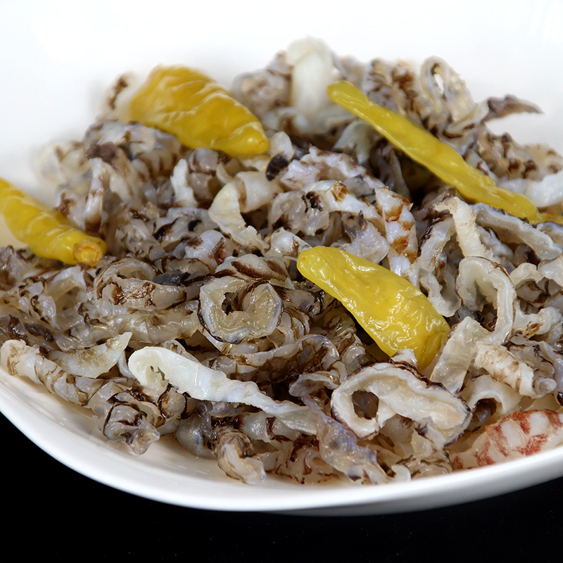 泡椒鱼皮阿具野山椒味美容夏日凉菜下酒冷菜凉菜