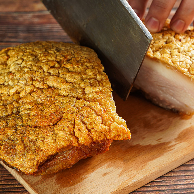 烧肉脆皮桂林特产米粉商用卤菜皮肉爽口配菜卤肉类