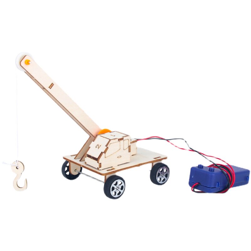 科技创新儿童手工制作diy发明科学实验玩具工程车模型科学实验