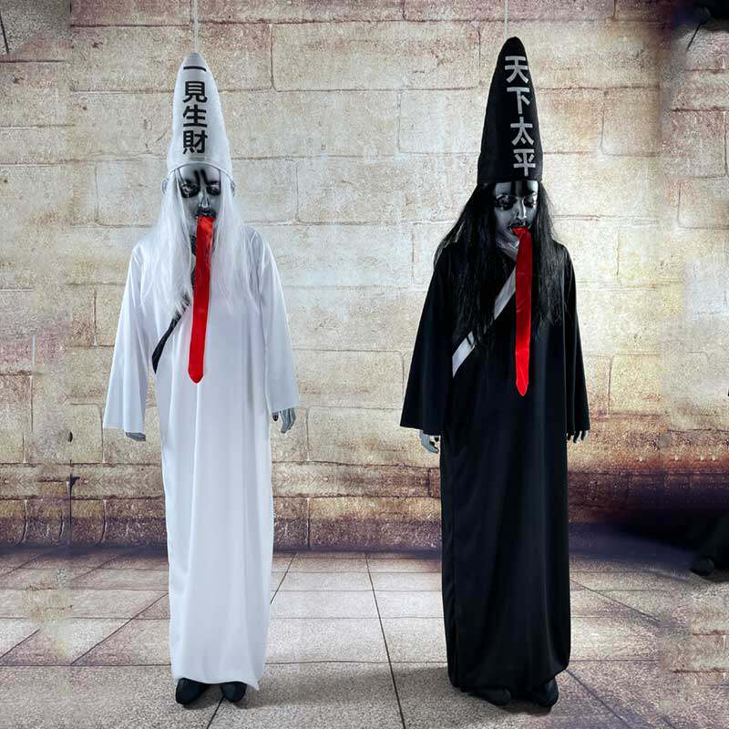 尸体鬼屋仿真死人道具密室逃脱黑白无常吊鬼其它