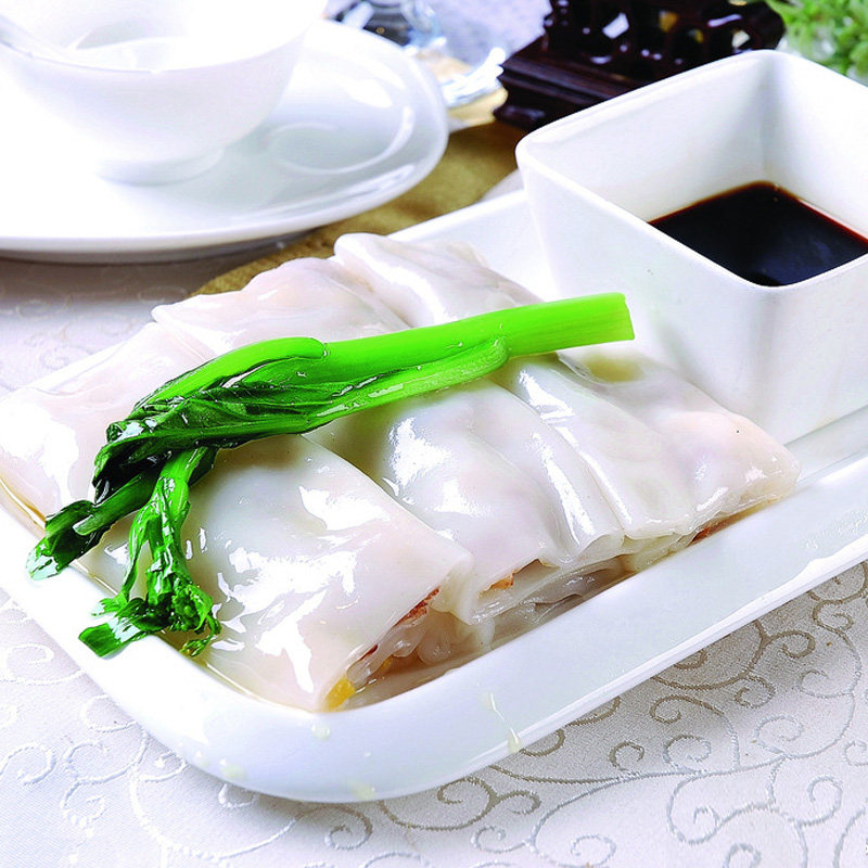 叉烧肠粉速冻半成品小吃广式港式点心广州早茶蒸肠粉速食早餐粥店