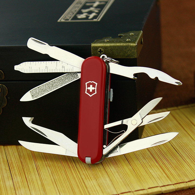 瑞士维氏瑞士军刀军士原装正品58mm迷你英雄0.6385瑞士军刀