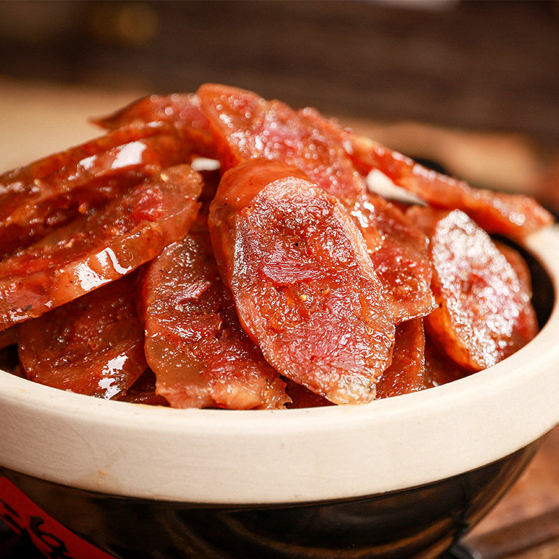 麻辣禹珍四川特产北川粮食腊肉香肠烟熏腊肠香肠