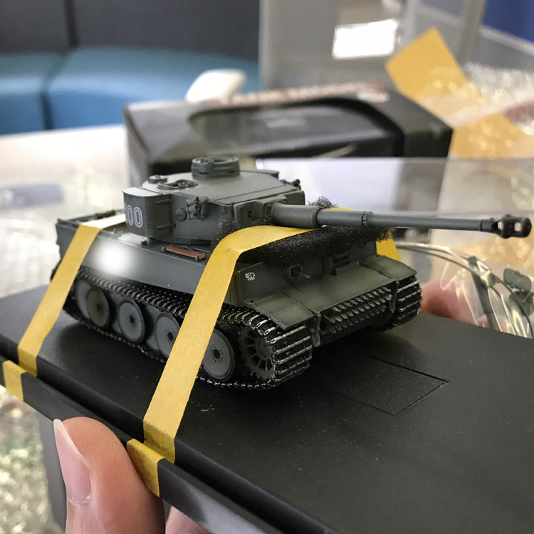 模型三荣75024tiger耳朵坦克初期型限量完成成品坦克