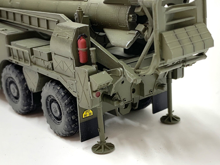 artisanma7313捷克飞毛腿导弹发射细节升级成品模型坦克