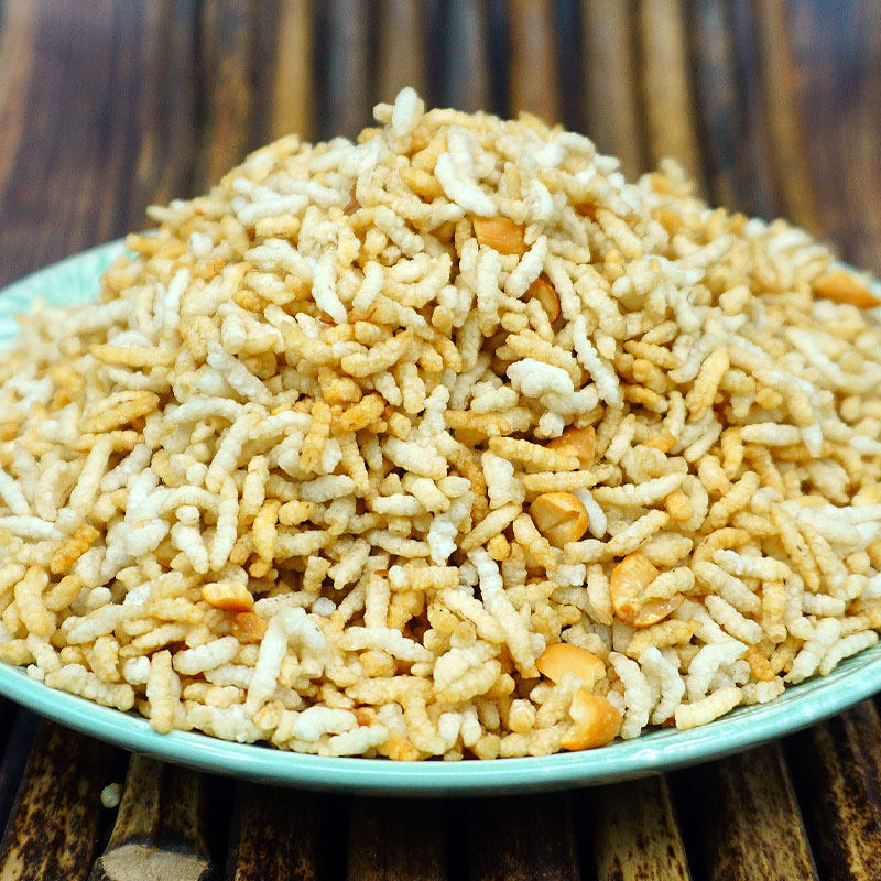 湖南益阳特产安化水井井巷炒米香米300g膨化食品膨化食品