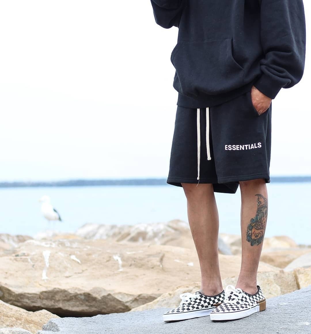 fog五分fearofgodessentials潮牌宽松运动休闲短裤休闲裤