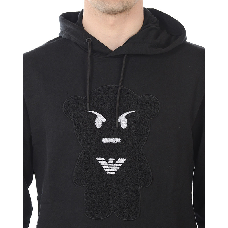 emporioarmani阿玛尼男士卫衣连套头刺绣小漫3g1m711j07z卫衣