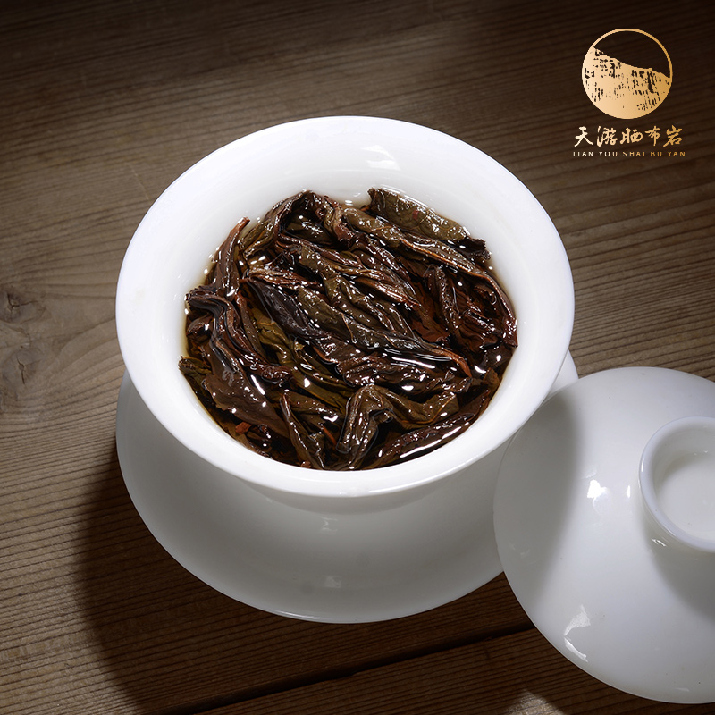天游晒布岩 牛栏坑肉桂 坑涧茶大红袍茶叶武夷山正岩乌龙茶礼盒装 - 图3