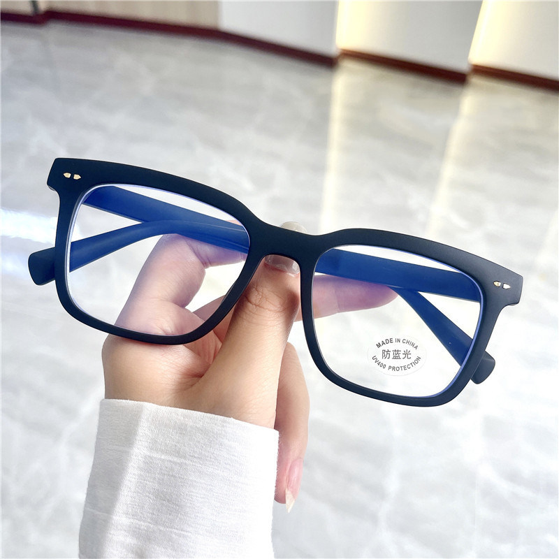 防蓝光辐射超轻近视近视眼眼镜女韩版潮护大脸渐变防蓝光镜