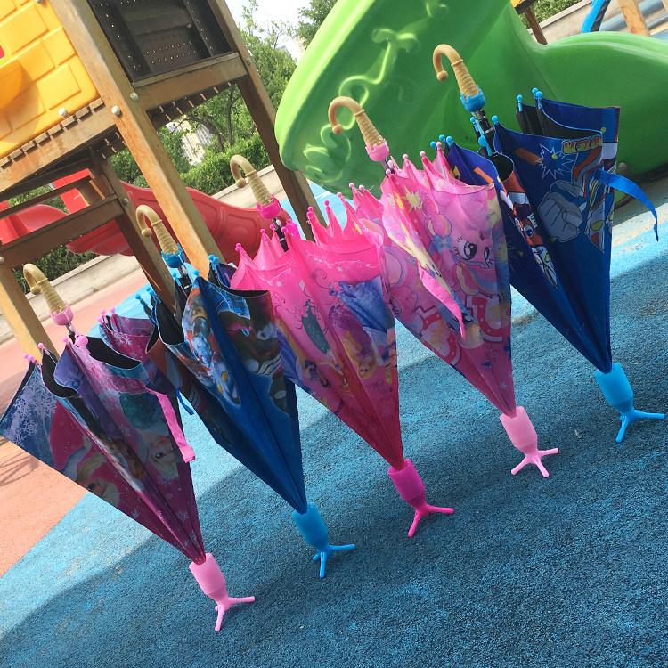 儿童童雨伞男女防水套能站立卡通幼儿园晴雨伞自动伞伞