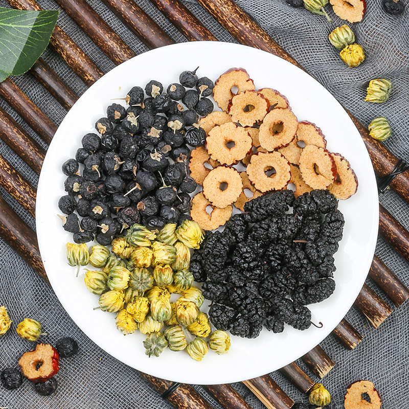 菊花胎菊红枣枸杞桑葚干泡水喝肾茶持久养身养生茶