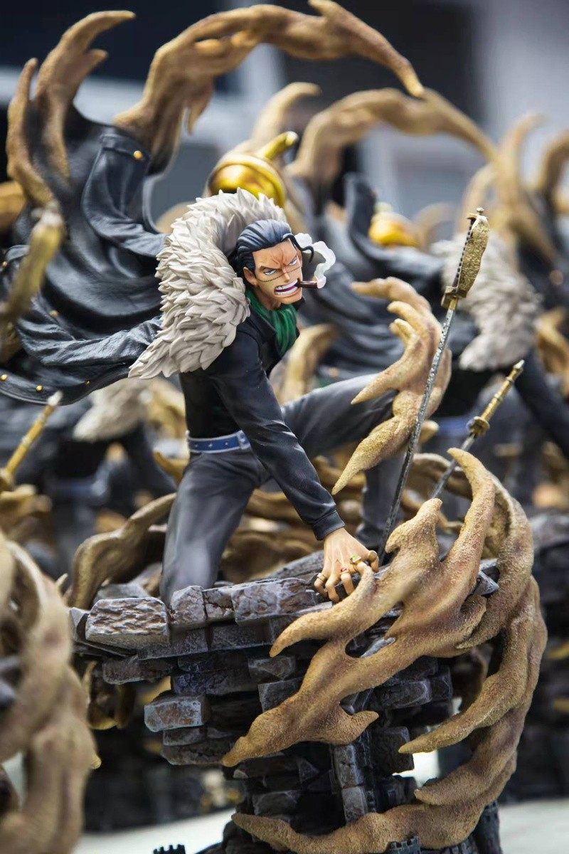 梦想小镇无限studio顶上决战系列老沙限量雕像手办