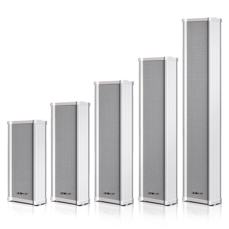 先科st51音柱室外防水户外壁挂式音响套装校园工程解决方案