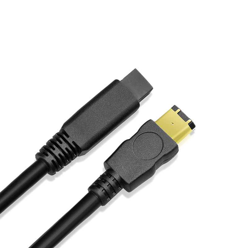 sgo斯格 ieee1394数据线 6对9p火线800转400firewirea对b双屏蔽