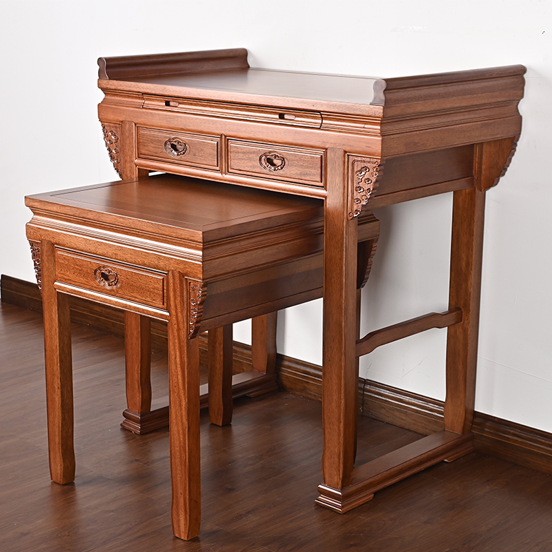 实木金丝红檀供桌供台佛台佛桌神台桌案条案供桌