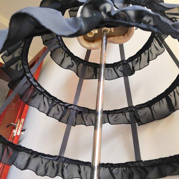 鸟笼3层lolita鱼骨钢圈暴力裙撑钟形字钟型洋装婚纱裙撑