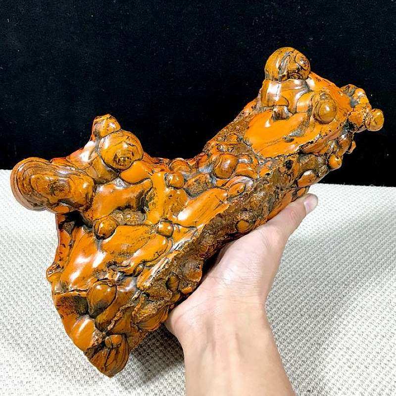 相石缘巡洋舰天然广西古陶石摆件泥石玛瑙玉石类老板礼品跨国公司