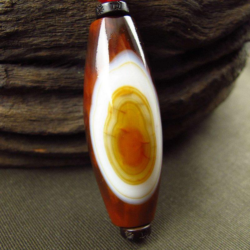 玛瑙相石缘象形禅佛天然天珠吊坠男女项链天眼项坠