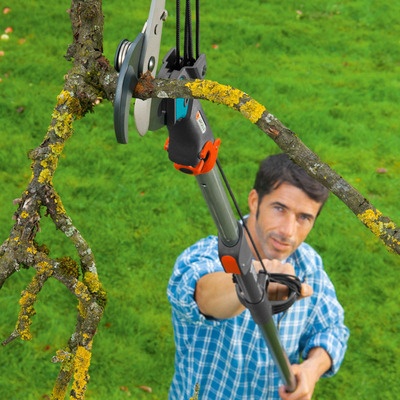 德国进口gardena嘉丁五级传动省力修剪可伸缩粗枝高空高枝剪剪刀 原价