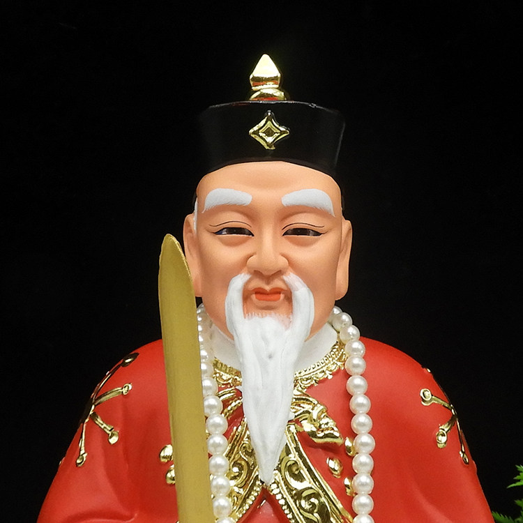 神像胡天刚胡五太爷红衣胡五爷16寸胡天罡天罡树脂摆件