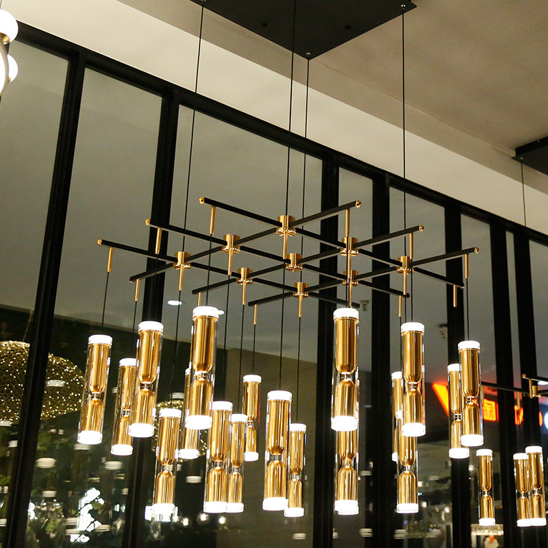 2020年新款后现代灯具北欧简约创意展厅吊灯