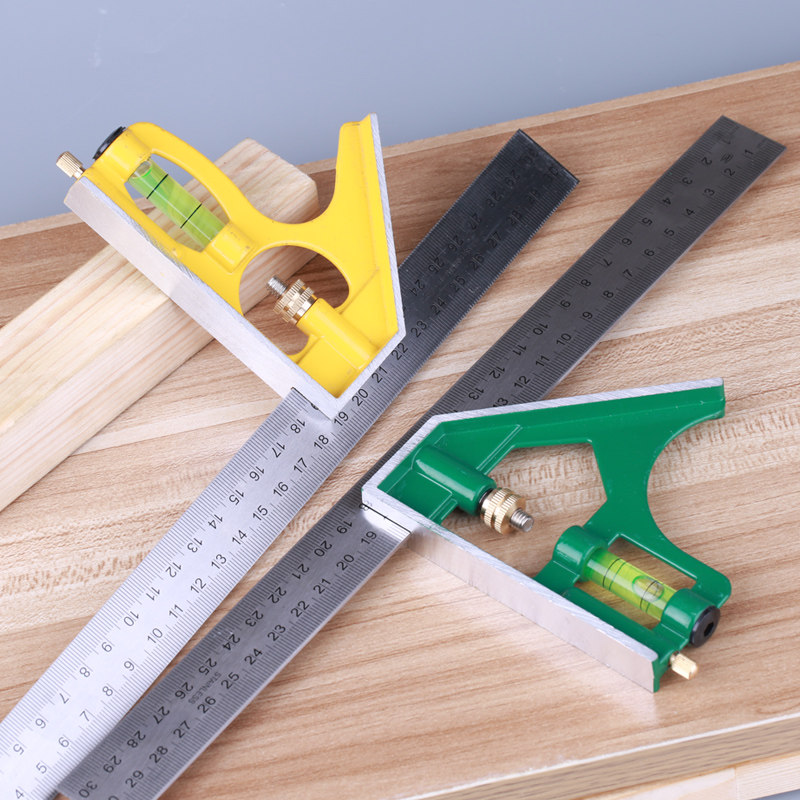 直角尺300mm角度尺多功能角尺多功能不锈钢45度90度木工测量尺